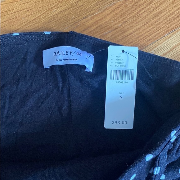 Bailey 44 Black and White Tie Front Pencil Skirt - Picture 3 of 3